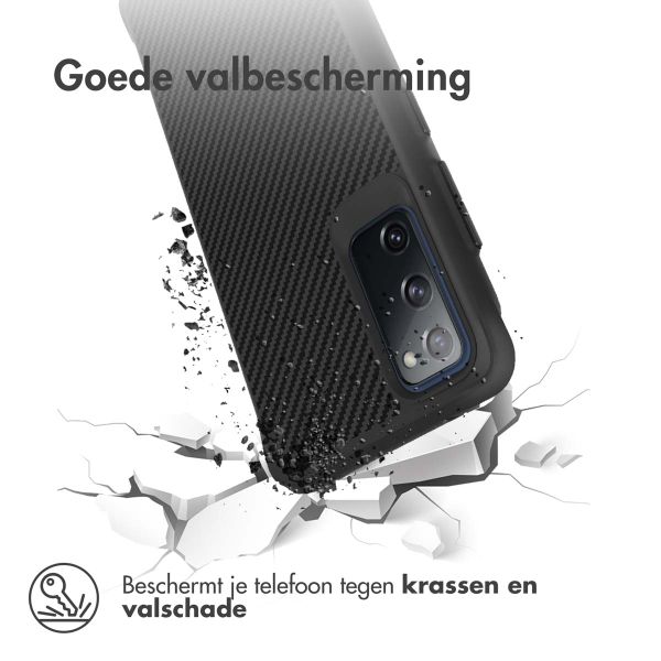 imoshion Rugged Hybrid Case Samsung Galaxy S20 - Zwart