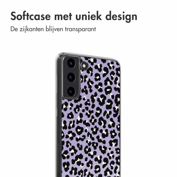 imoshion Design hoesje Samsung Galaxy A51 - Leopard Lilac