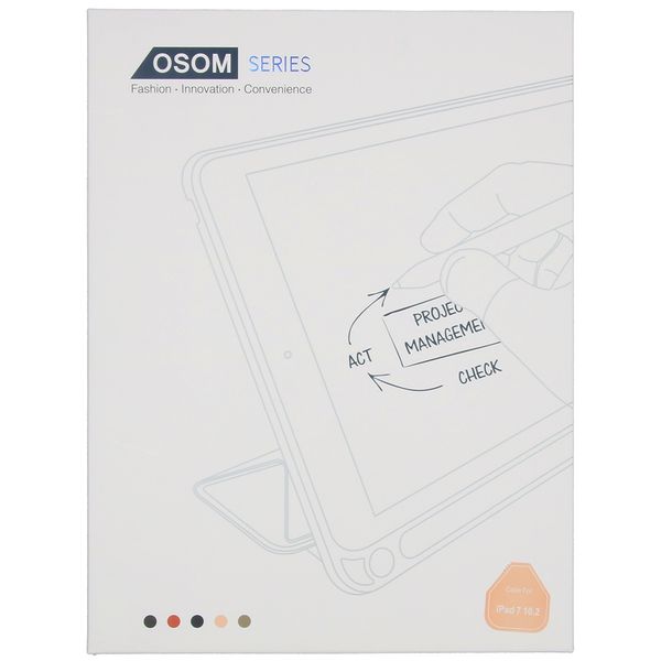 Dux Ducis Osom Bookcase iPad 9 (2021) 10.2 inch / iPad 8 (2020) 10.2 inch / iPad 7 (2019) 10.2 inch - Roze