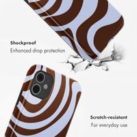 Selencia Vivid Back Cover Apple iPhone 11 - Dream Swirl Chocolate