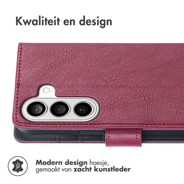 imoshion Luxe Bookcase Samsung Galaxy S26 Plus - Bordeaux