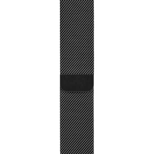 Apple Milanese Loop Band Apple Watch Series 1-10 / SE / Ultra (2) - 42/44/45/46/49 mm - Space Black