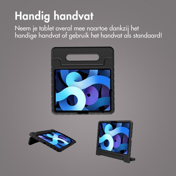 imoshion Kidsproof Backcover met handvat Apple iPad Air 13 inch (2025) M3 / (2024) M2 - Zwart