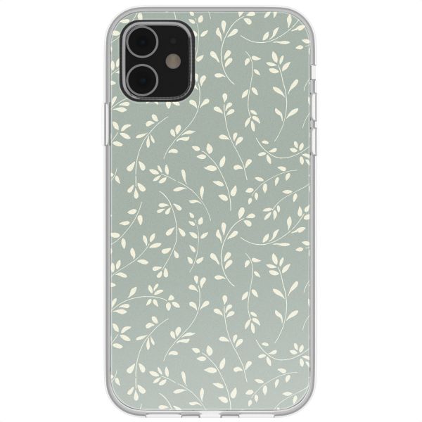 imoshion  Design hoesje iPhone 11 - Smoke Green Flowers