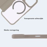 imoshion Transparante Bookcase met MagSafe Apple iPhone 17 Pro - Beige