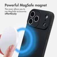 imoshion Colour Back Cover with MagSafe Apple iPhone 17 Pro Max - Black