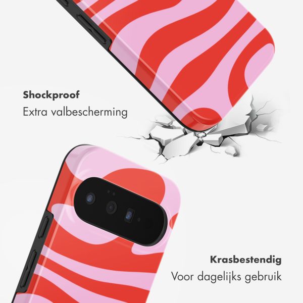 Selencia Vivid Backcover met MagSafe Google Pixel 11 Pro - Dream Swirl Pink