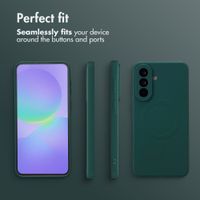 imoshion Colour Back Cover with MagSafe Samsung Galaxy A37 (5G) - Dark Green