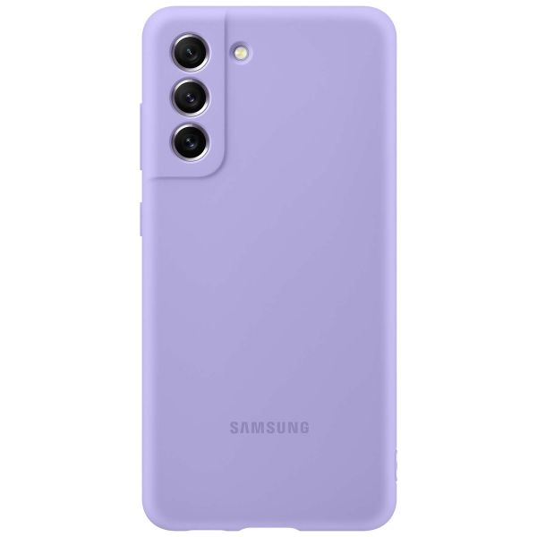 Samsung Originele Silicone Backcover Galaxy S21 FE - Lavender