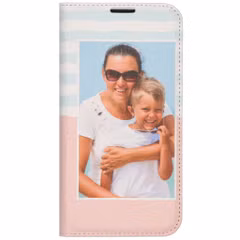 Ontwerp je eigen Compact gel bookcase hoes Samsung Galaxy S10e - Wit