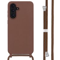 imoshion Siliconen hoesje met koord Samsung Galaxy A57 (5G) - Bruin