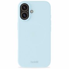 Holdit Silicone Case iPhone 16 - Mineral Blue