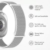 imoshion Nylon Strap Samsung Galaxy Watch Ultra 2 (2026) / Ultra (2024/2025) - Seashell