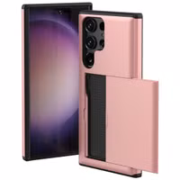 imoshion Backcover met pasjeshouder Samsung Galaxy S23 Ultra - Rosé Goud