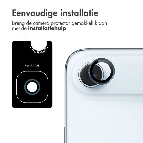 imoshion 2 Pack Camera lens protector Apple iPhone Air - Blue Grey