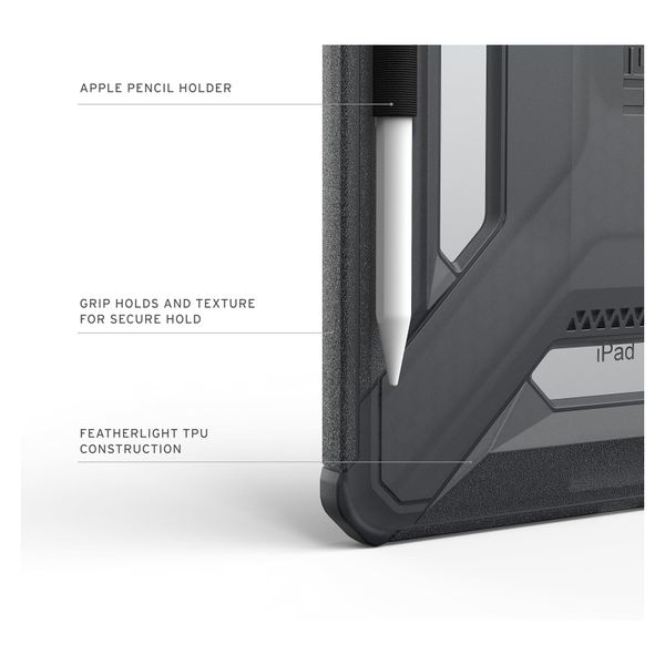 UAG Scout LT backcover Apple iPad 11 (2025) 11 inch A16 / iPad 10 (2022) 10.9 inch - Ash