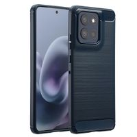 imoshion Brushed Backcover Motorola Moto G86 - Donkerblauw