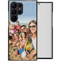 Ontwerp je eigen hardcase hoesje Samsung Galaxy S23 Ultra - Zwart