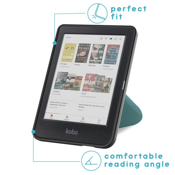 imoshion Vouwbare Bookcase Kobo Clara Colour / BW - Donkergroen