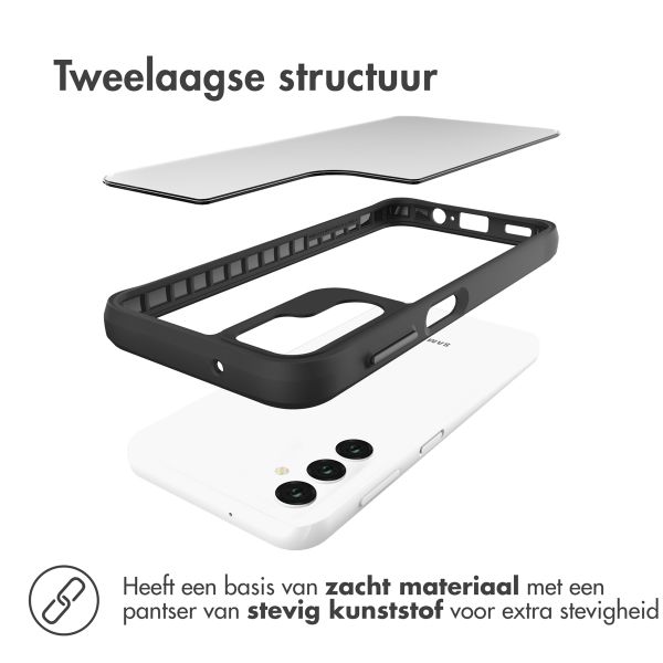 imoshion Rugged Hybrid Case Samsung Galaxy A14 (5G) - Zwart