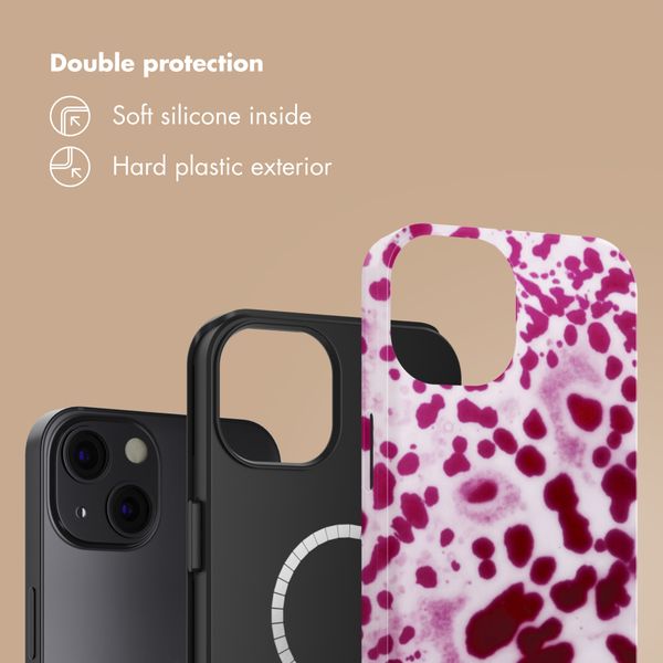 Selencia Vivid Back Cover with MagSafe Apple iPhone 13 - Cosmic Orchid
