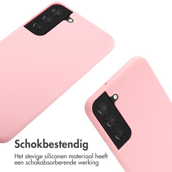 imoshion Siliconen hoesje met koord Samsung Galaxy S22 Plus - Roze