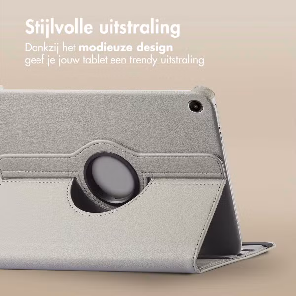 imoshion 360° draaibare Bookcase Samsung Galaxy Tab A11 Plus / A9 Plus - Grijs