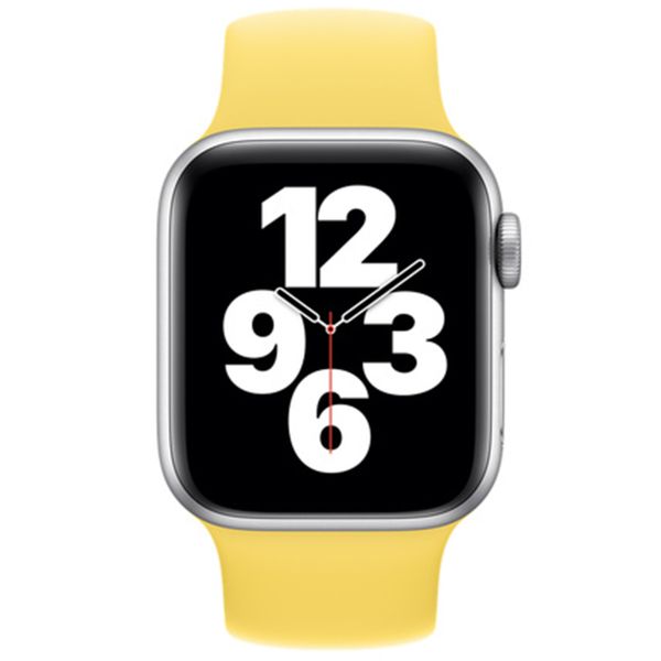 Apple Solobandje Apple Watch Series 1-10 / SE / Ultra (2) - 42/44/45/46/49 mm - Maat 12 - Ginger