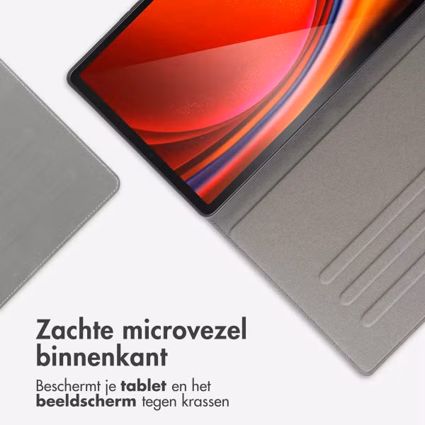 Accezz Classic Tablet Case Samsung Galaxy Tab S10 Lite / S9 11.0 inch / Tab S10 FE / S9 FE 10.9 inch - Donkerblauw