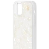 iDeal of Sweden Pearlized Case voor de Apple iPhone 12 (Pro) - Wit