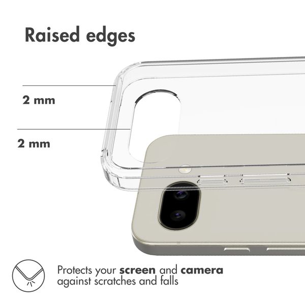 Accezz Xtreme Impact Back Cover Google Pixel 10a - Transparent