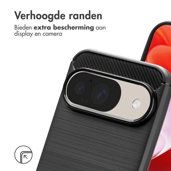 imoshion Brushed Backcover Google Pixel 10 - Zwart