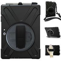 Accezz Full Protective backcover met strap Samsung Galaxy Tab Active 5 Pro / 4 Pro - Zwart