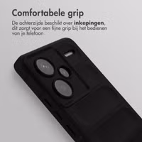 imoshion EasyGrip Backcover Xiaomi Redmi Note 13 Pro Plus (5G) - Zwart
