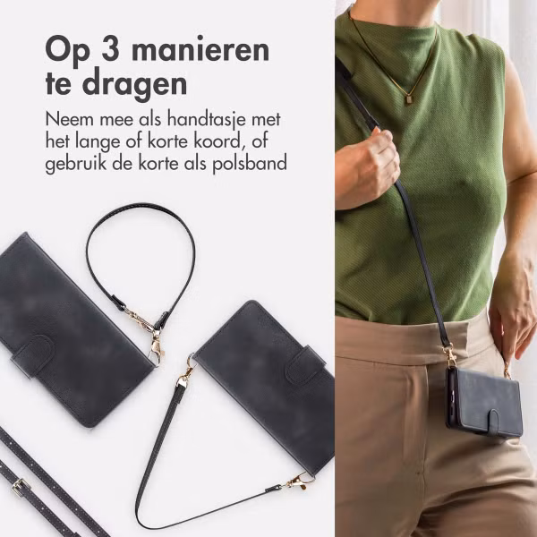 imoshion Bookcase met koord Apple iPhone 17 - Zwart