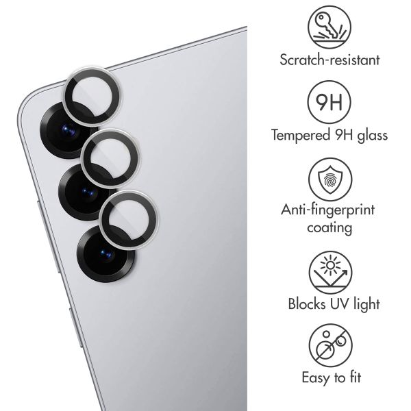 imoshion Camera Protector Glass 2-pack Samsung Galaxy S25 Plus - Silver Shadow