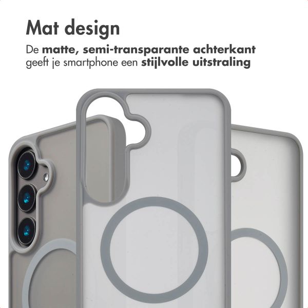 imoshion Color Guard Backcover met MagSafe Samsung Galaxy S24 Plus - Grijs