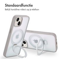 Accezz Ring Stand Backcover met MagSafe iPhone 14 - Grey