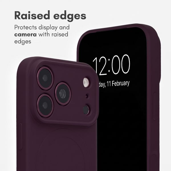imoshion Colour Case with MagSafe Apple iPhone 18 Pro / 17 Pro - Bordeaux