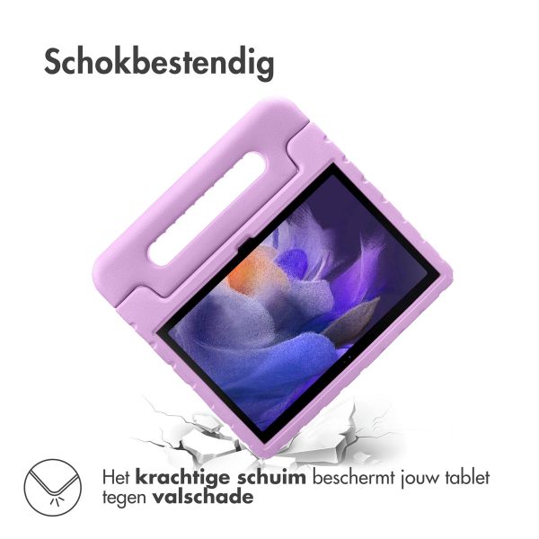 imoshion Kidsproof Backcover met handvat Samsung Galaxy Tab A8 - Lila