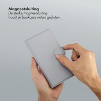 Selencia Olyn Uitneembare Bookcase met MagSafe Samsung Galaxy S24 Ultra - Grijs