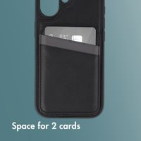 imoshion Back Cover with Card Holder and Stand Apple iPhone 17 - Black