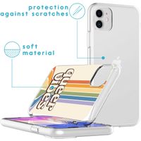 imoshion Design hoesje iPhone 11 - Rainbow Queer vibes