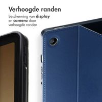 Accezz Classic Tablet Case Samsung Galaxy Tab A9 8.7 inch - Donkerblauw