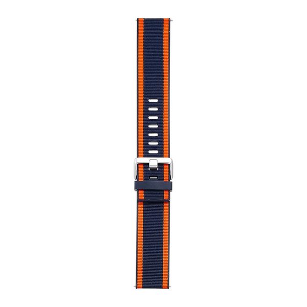 Fitbit Woven band Fitbit Versa / Versa 2 / Versa Lite - Maat L - Navy / Orange