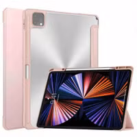 imoshion Trifold Hardcase Bookcase Apple iPad Pro 12.9 (2018/2020/2021/2022) - Roze