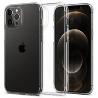 Spigen Ultra Hybrid Backcover iPhone 12 (Pro) - Transparant