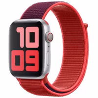 Apple Sport Loop band Apple Watch Series 1 t/m 11 / SE / Ultra (44/45/46/49 mm) - Rood