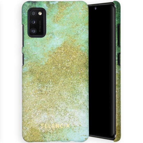 Selencia Maya Fashion Backcover Samsung Galaxy A41 - Green Nature