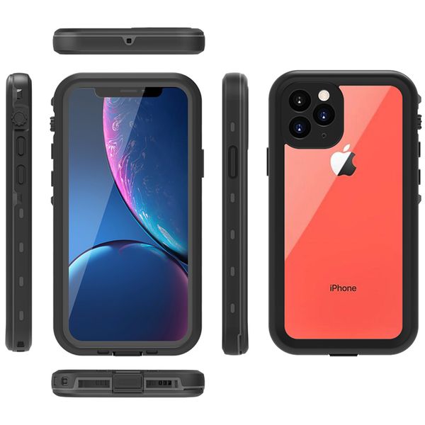 Redpepper Dot Plus Waterproof Backcover Apple iPhone 11 Pro - Zwart